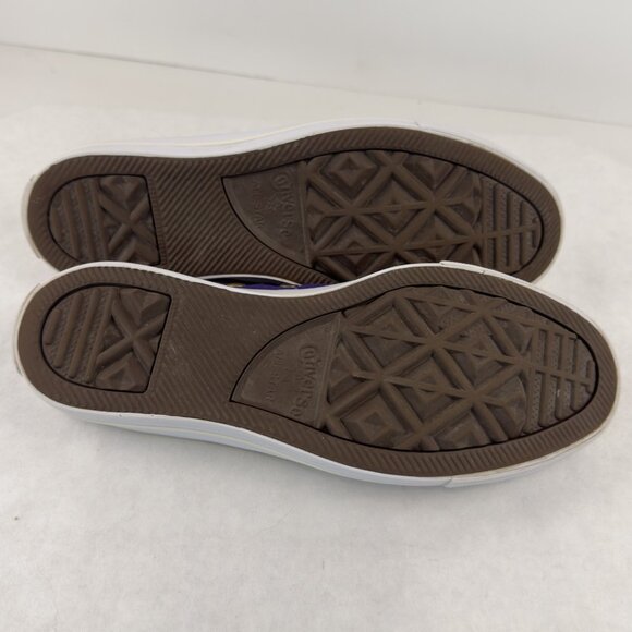 Converse Chuck Taylor All Star Shoreline Slip-On Low Top Sz W 6.5 Purple Gold - Picture 3 of 11